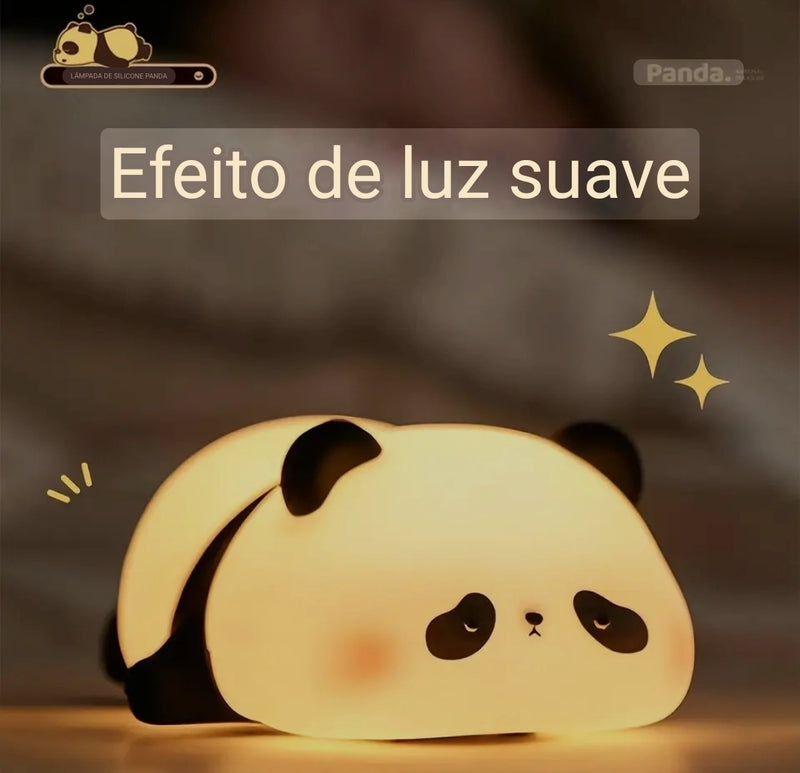 Luminária Panda Kawaii