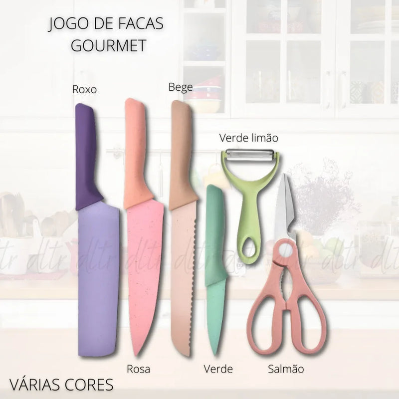 Kit de Facas Profissional