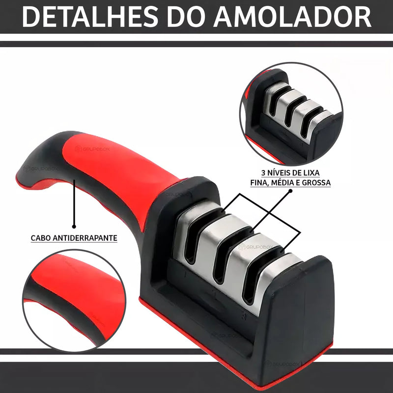 Amolador De Facas De Cozinha – SuperLinex™