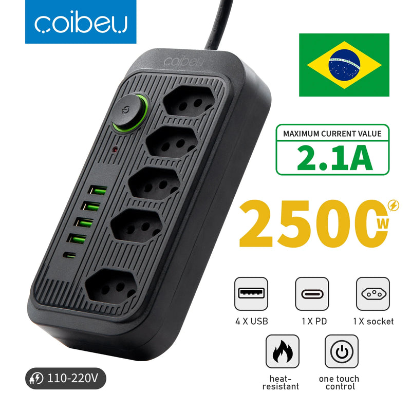 COIBEU® Extensão Led Bivolt 110v/220v